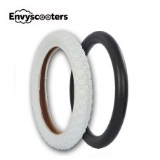  Kids Bike Tires and Tubes Set, 2-Pack 16x2.125/20x2.125 Inch Folding Replacement Bicycle Tires with Butyl Rubber Tubes & Tire Levers, All-Terrain High-Density for BMX MTB & Children’s Bikes