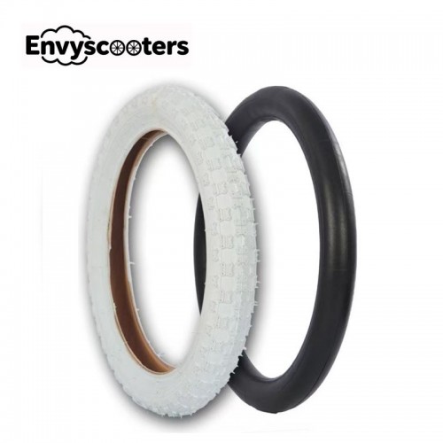  Kids Bike Tires and Tubes Set, 2-Pack 16x2.125/20x2.125 Inch Folding Replacement Bicycle Tires with Butyl Rubber Tubes & Tire Levers, All-Terrain High-Density for BMX MTB & Children’s Bikes